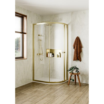 Crosswater Clear 6 Quadrant Single Door
