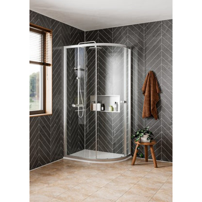 Crosswater Clear 6 Quadrant Single Door