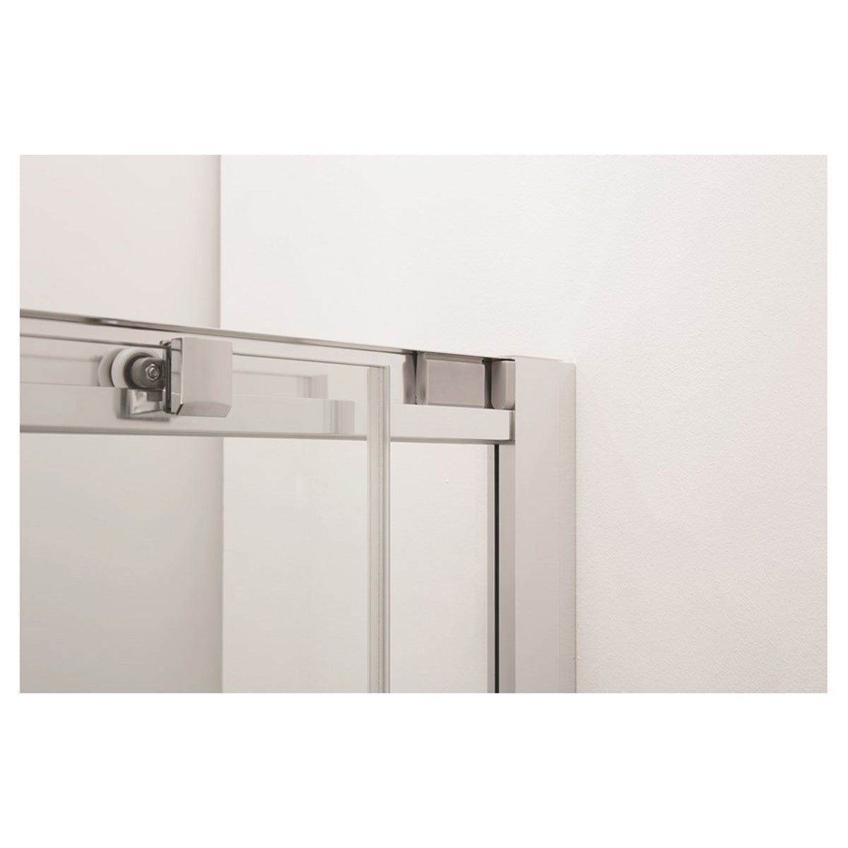Crosswater Clear 6 Single Sliding Door