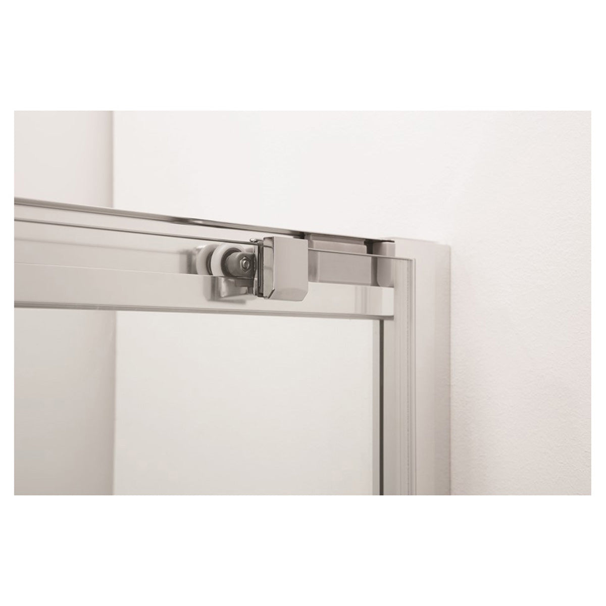 Crosswater Clear 6 Single Sliding Door