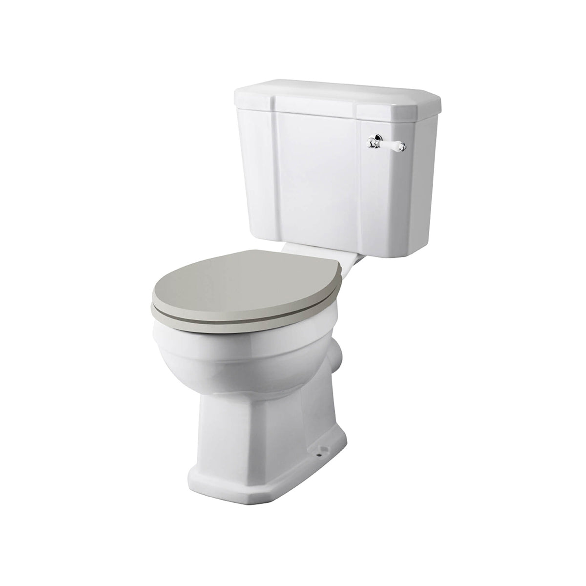 Hudson Reed HRR-353 Richmond Close Coupled WC Pan White And Cistern – 353 x 690 x 450mm