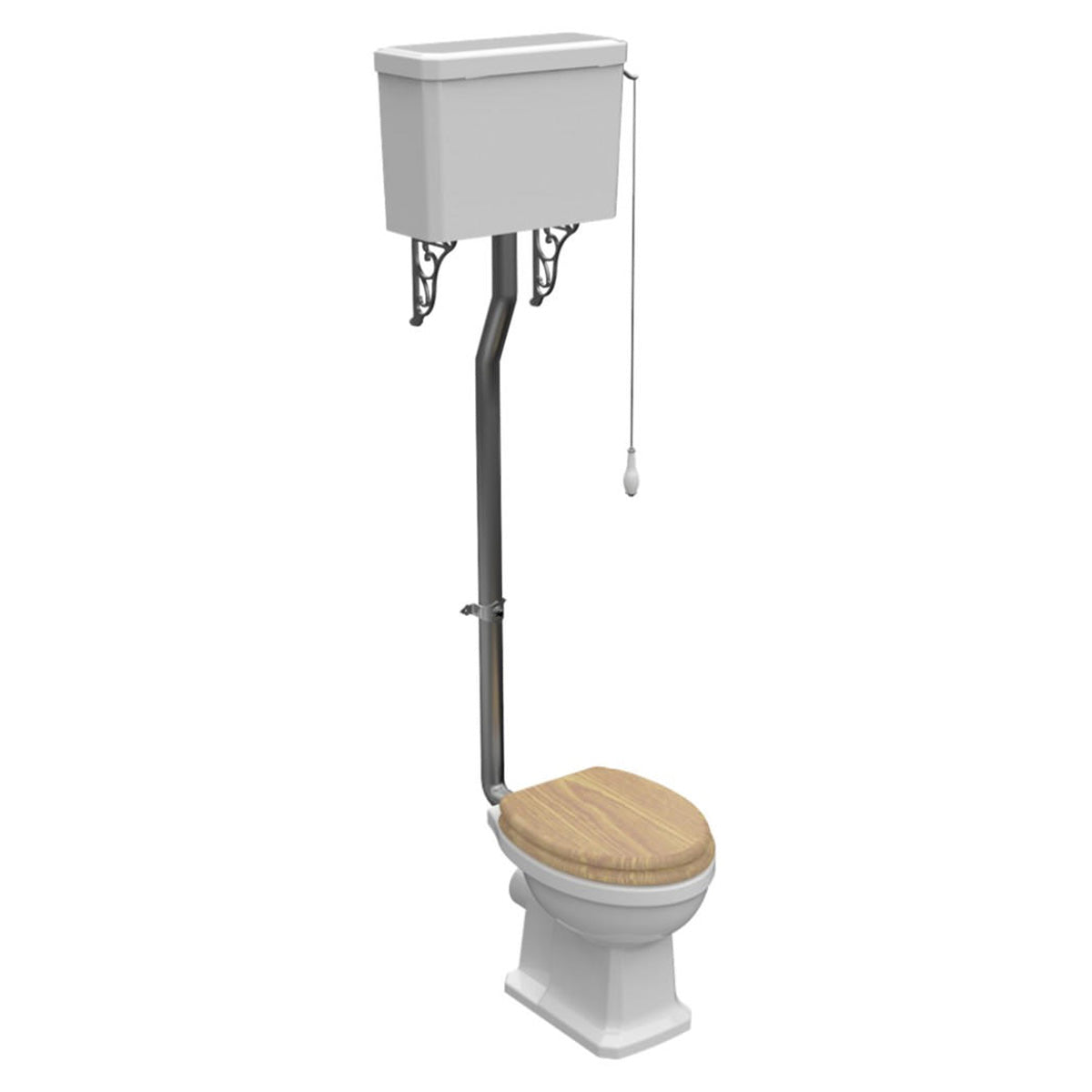 IMEX CF10142 Wyndham Traditional High Level WC Set