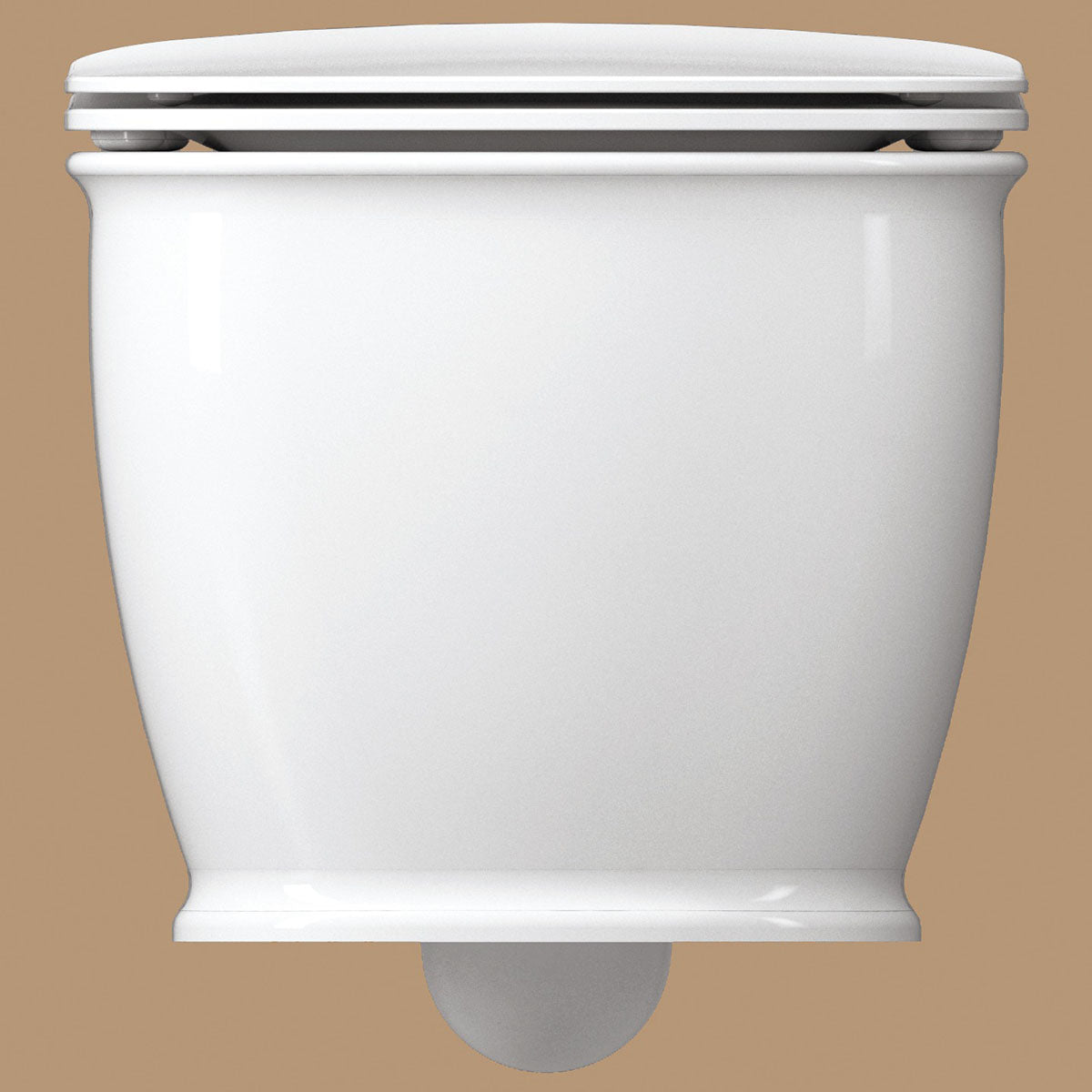 IMEX CH10150R Liberty 520mm White Rimless Wall Hung WC