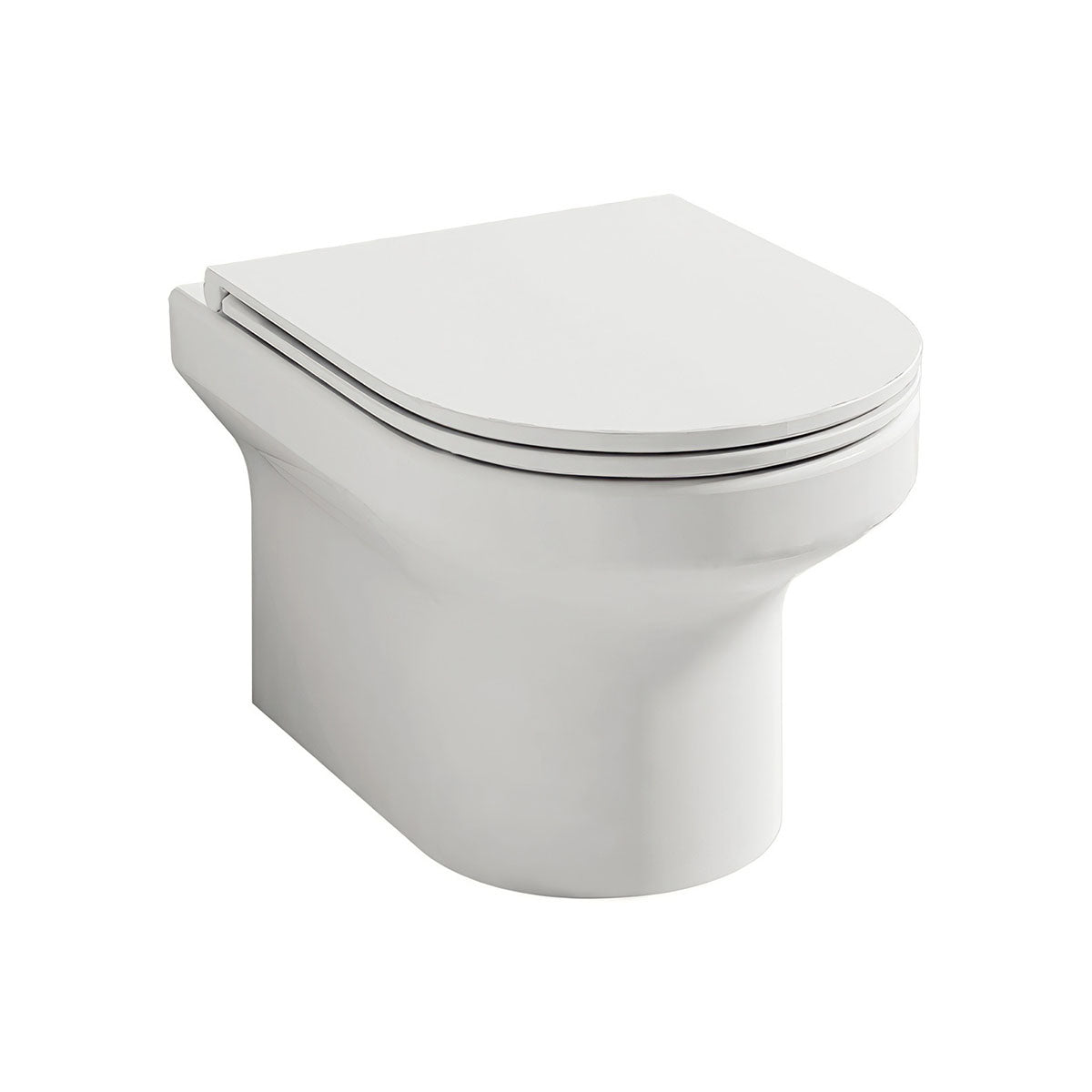 Imex CH10156R Alma 500mm Rimless Wall Hung WC Pan