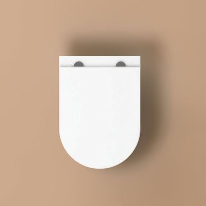 Imex CH10156R Alma 500mm Rimless Wall Hung WC Pan