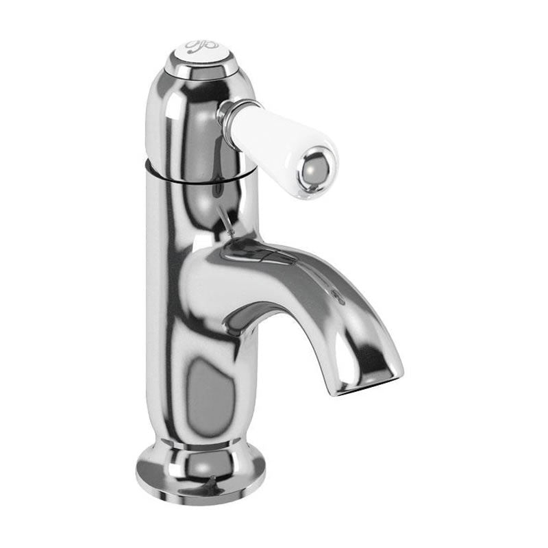 Burlington Chelsea Curved Basin Mixer without Pop-up Waste