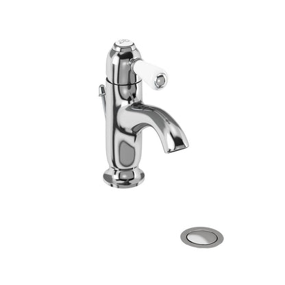 Burlington Chelsea Curved Basin Mixer with Pop-up Waste