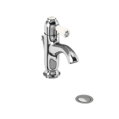 Burlington Chelsea Curved Basin Mixer with Pop-up Waste