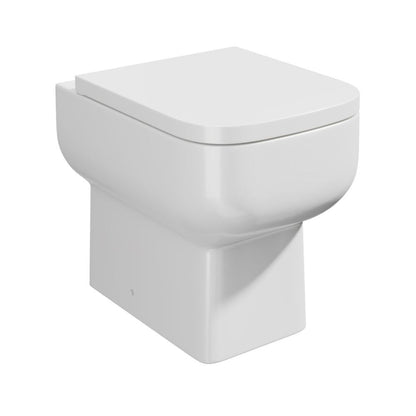 Luxe81 Choices Back To Wall Short Projection Rimless Toilet with Soft Close Seat