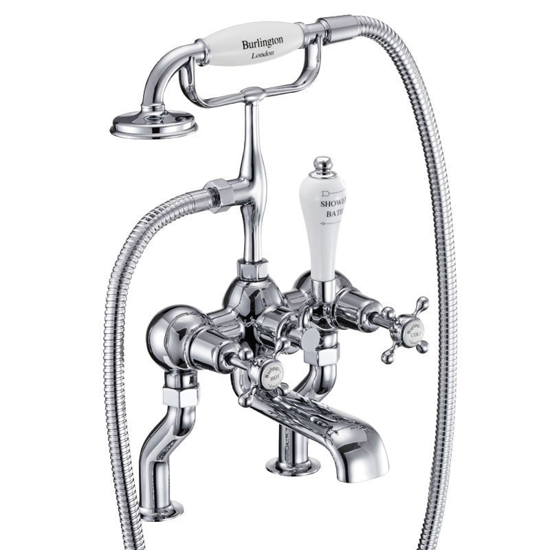 Burlington Claremont CL15 Bath Shower Mixer Deck Mounted