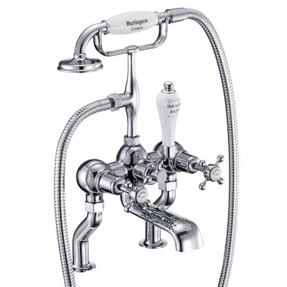 Burlington Claremont CL15 Bath Shower Mixer Deck Mounted
