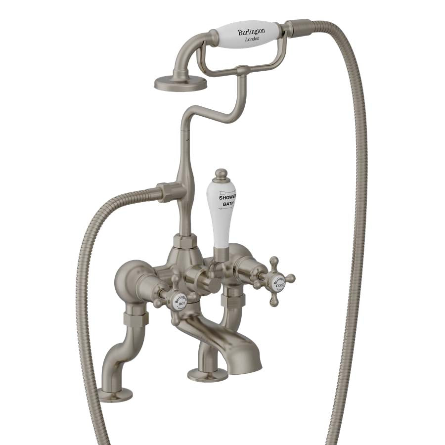 Burlington Claremont CL15 Bath Shower Mixer Deck Mounted