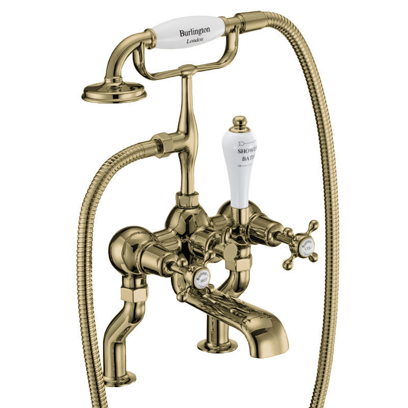 Burlington Claremont CL15 Bath Shower Mixer Deck Mounted