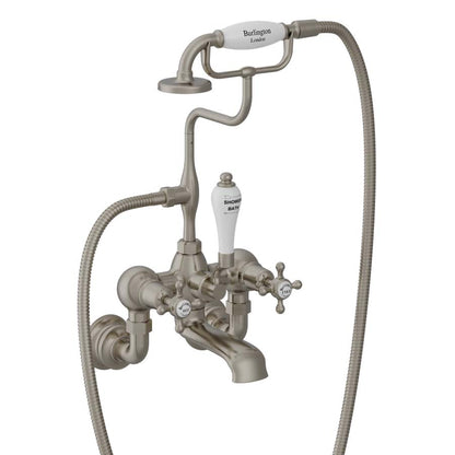 Burlington Claremont Regent Bath Shower Mixer Wall-Mounted