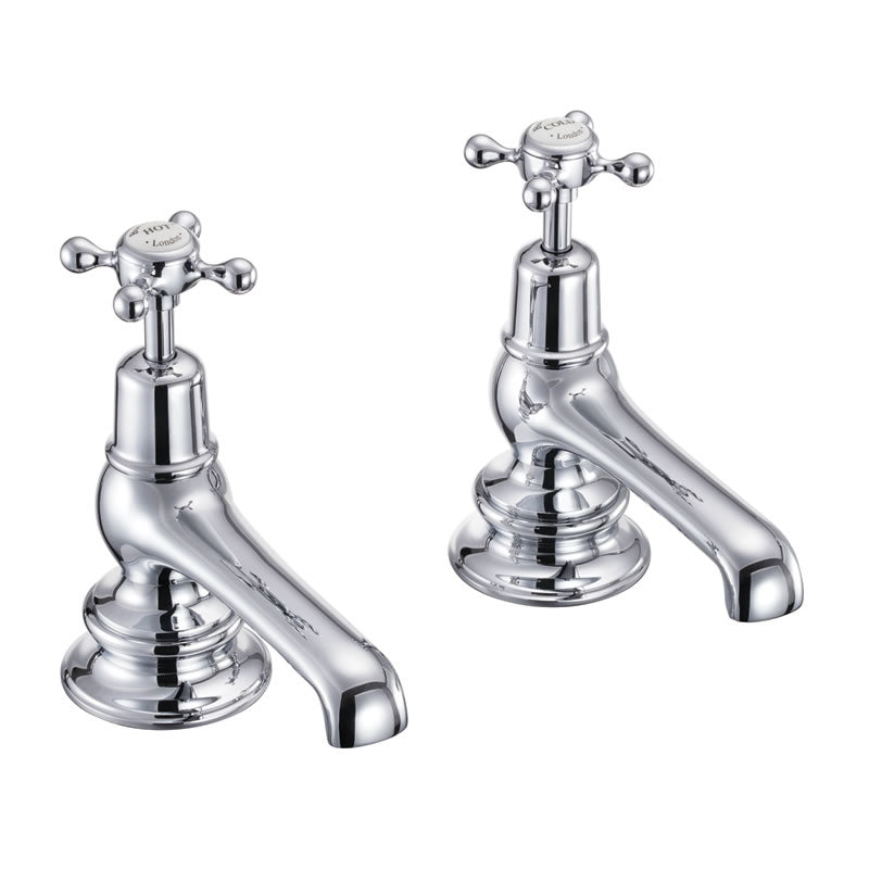 Burlington Claremont Regent Bath Tap Deck-Mounted