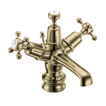 Burlington Claremont CLR4_QT Regent Basin Mixer with Pop-up Waste