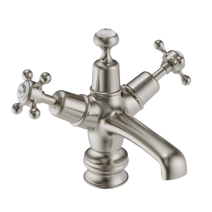 Burlington Claremont CLR6_QT Regent Basin Mixer with Click-Clack Waste