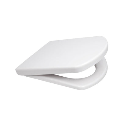 Hudson CLT007 Reed Maya White 355 x 525mm Wall Hung Pan And Soft Close Seat