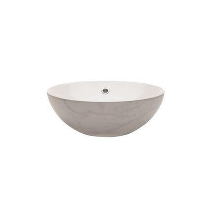 Crosswater Castellon Carrara Marble/White PLUS Basin