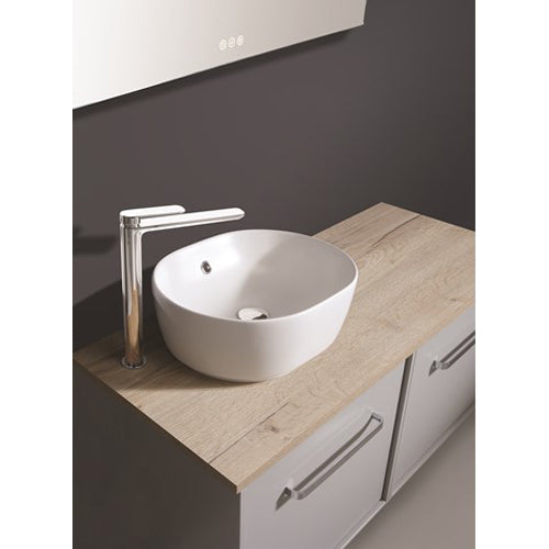 Crosswater Pearl Matt White PLUS+TON Basin