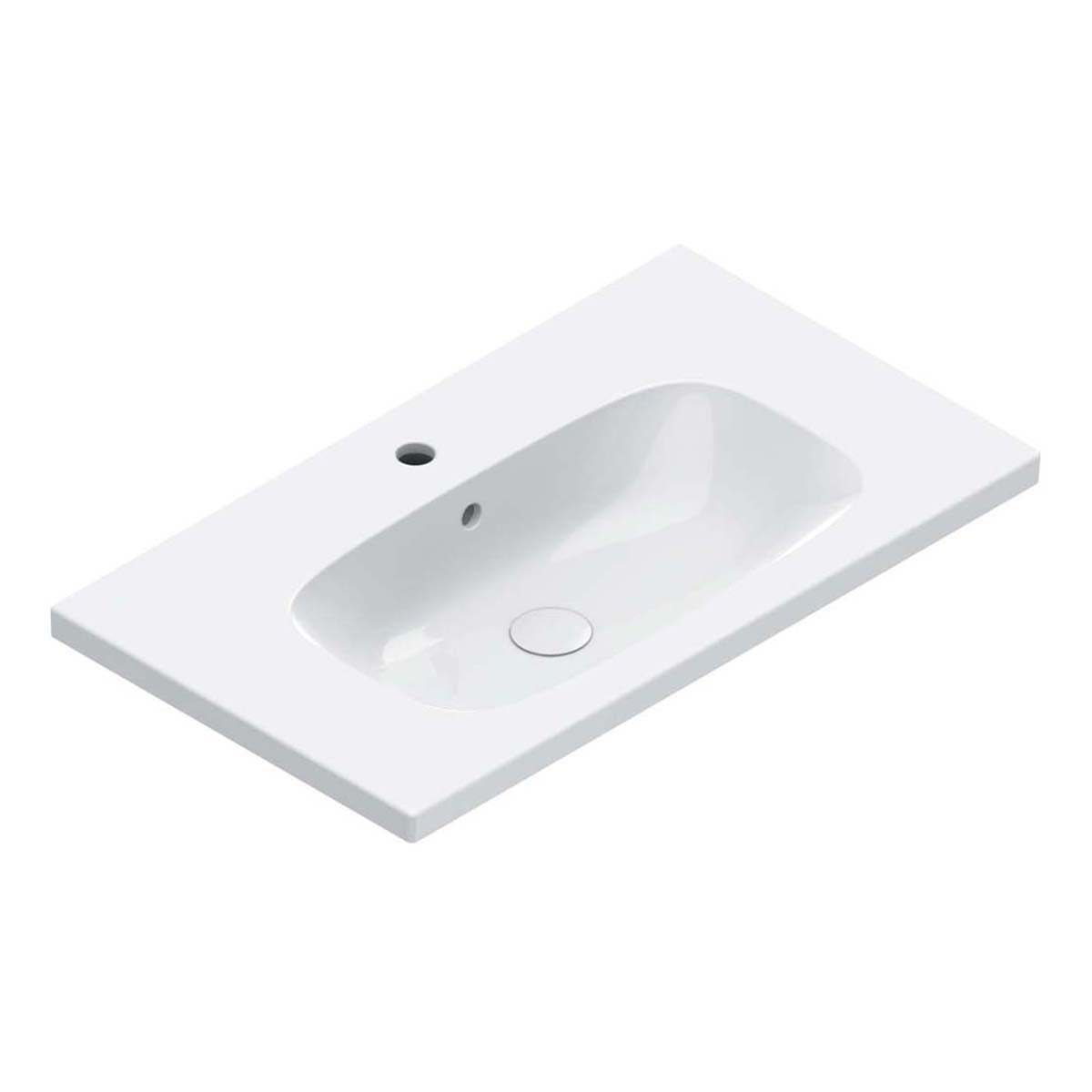 Catalano Alvea 80 Washbasin with Antibacterial Glaze