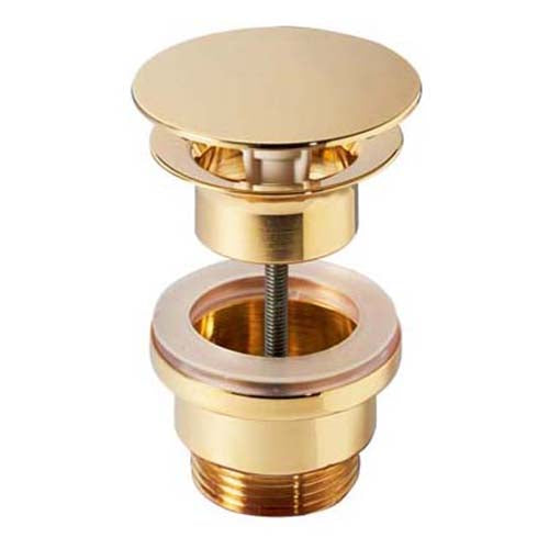 Catalano Flat Top Free Flow Basin Waste – Chrome Finish