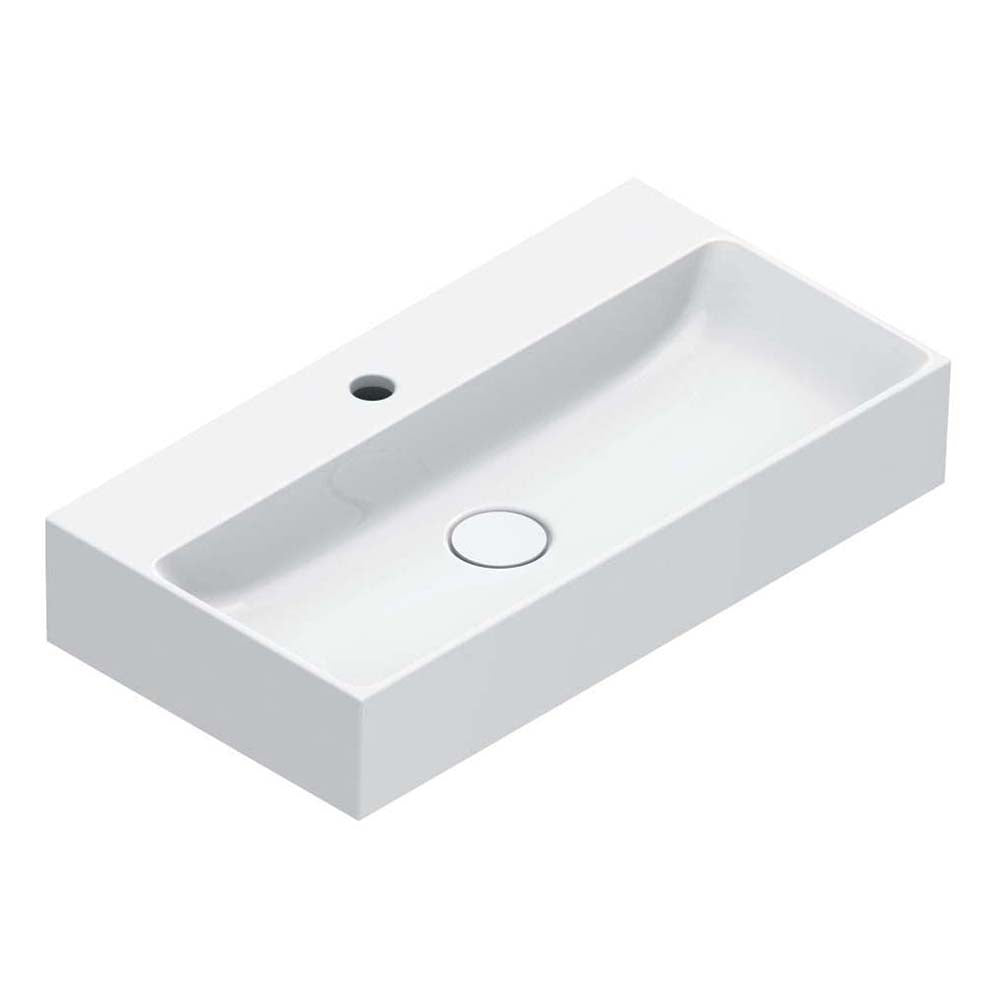 Catalano Premium 65 Basin, 650mm, Gloss White Finish