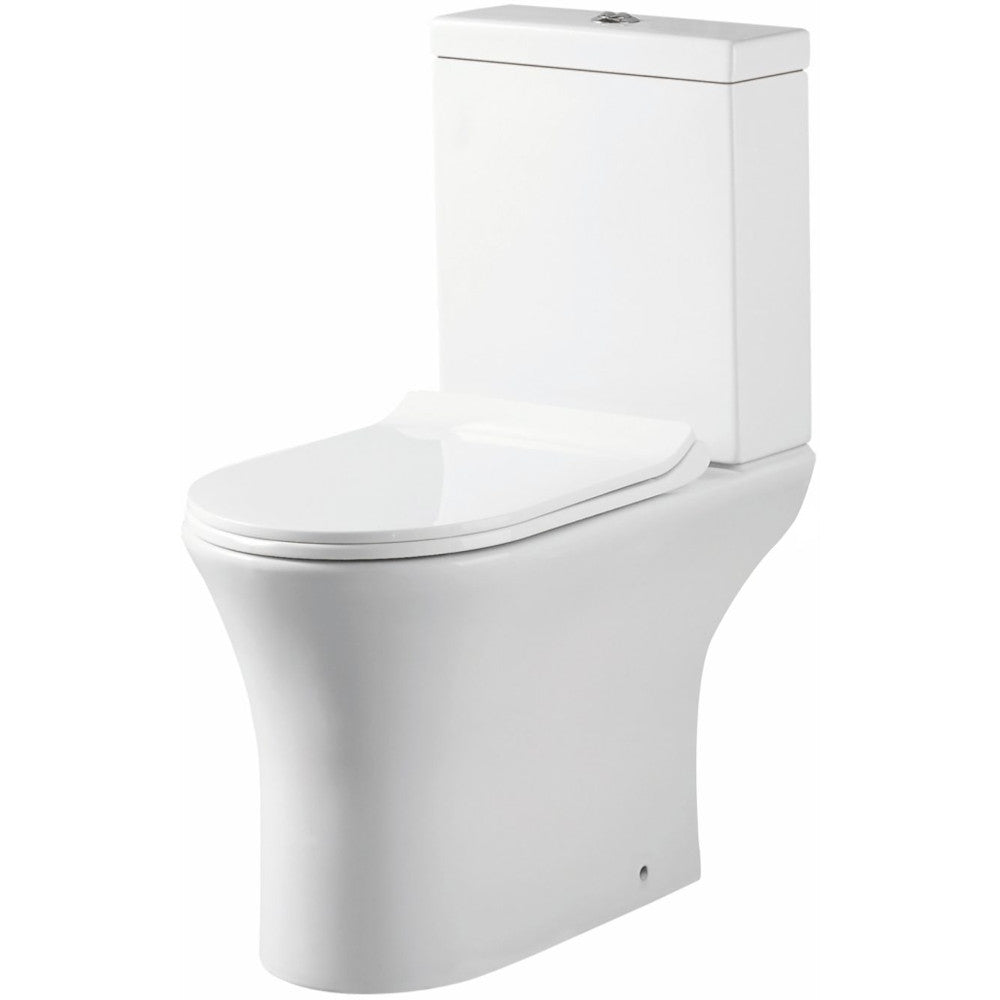 Luxe81 Deia Open Back Rimless Close Coupled Toilet