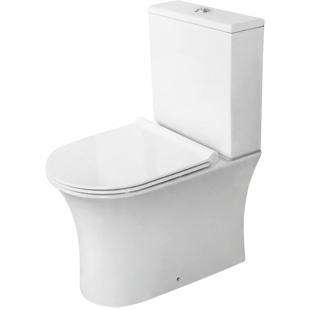 Luxe81 Deia Closed Coupled Rimless Close Coupled Toilet