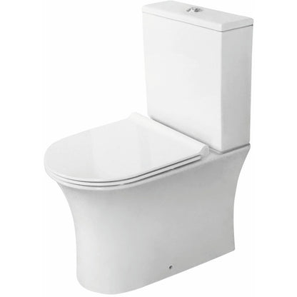 Luxe81 Deia Closed Coupled Rimless Close Coupled Toilet