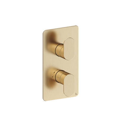 Crosswater Drift 2 Outlet 2 Handle Shower Valve