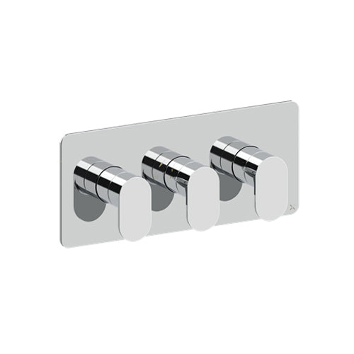 Crosswater Drift 2 Outlet 3 Handle Shower Valve