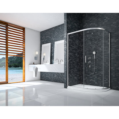 Merlyn Ionic Essence Framed 1 Door Quadrants 900mm