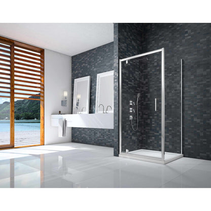Merlyn Ionic Essence Framed Pivot Door