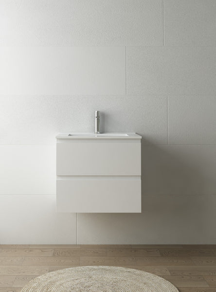 LUXE81 Dune 600 Cabinet With Ceramic Basin