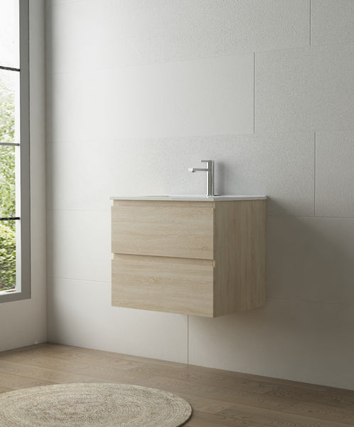 LUXE81 Dune 600 Cabinet With Ceramic Basin 600 x 460 x 540mm