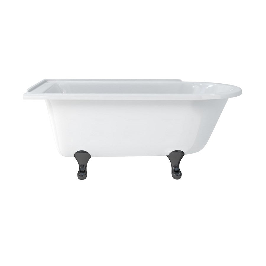 Burlington Hampton 150cm Showering Bath with Standard Feet