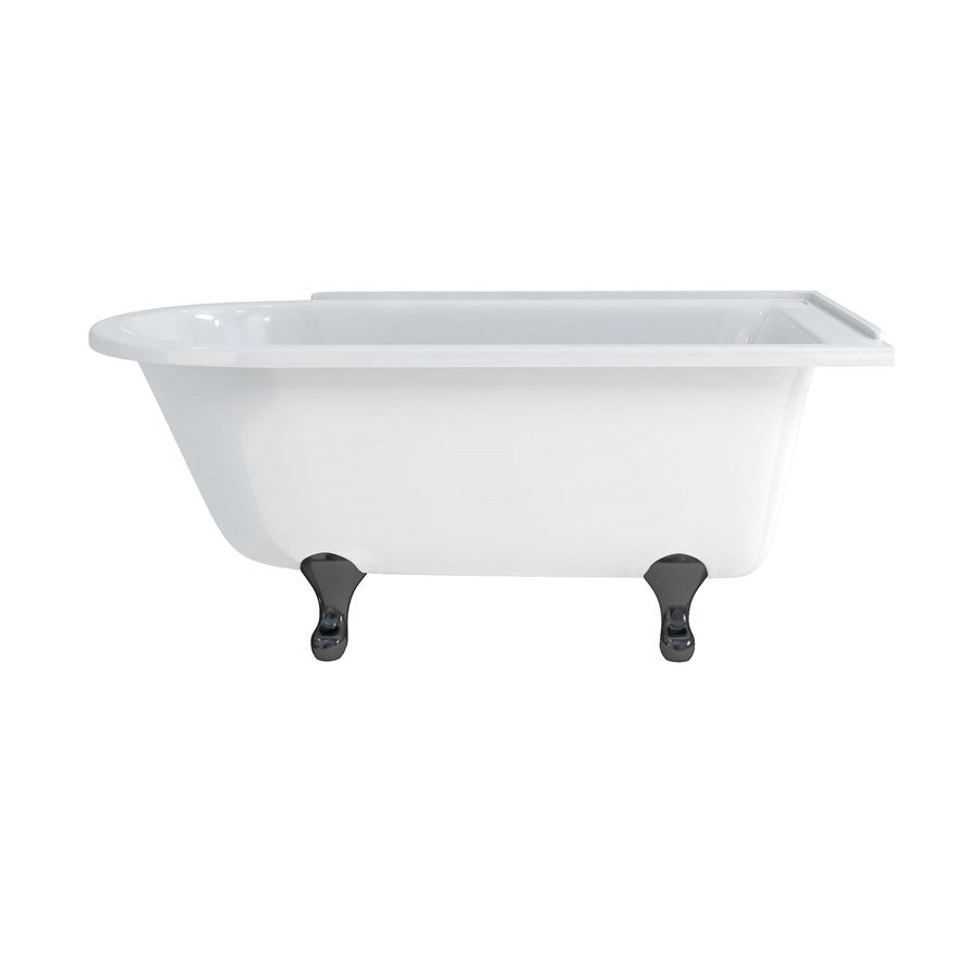 Burlington Hampton 150cm Showering Bath with Standard Feet