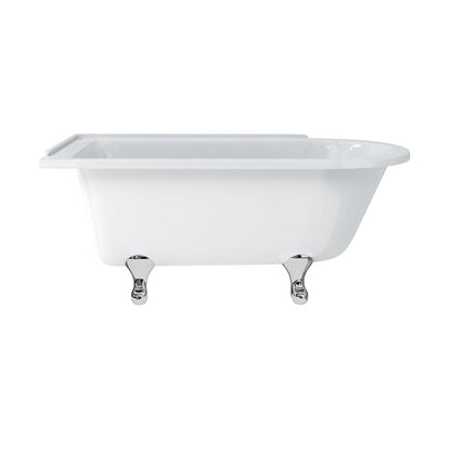 Burlington Hampton 150cm Showering Bath with Standard Feet