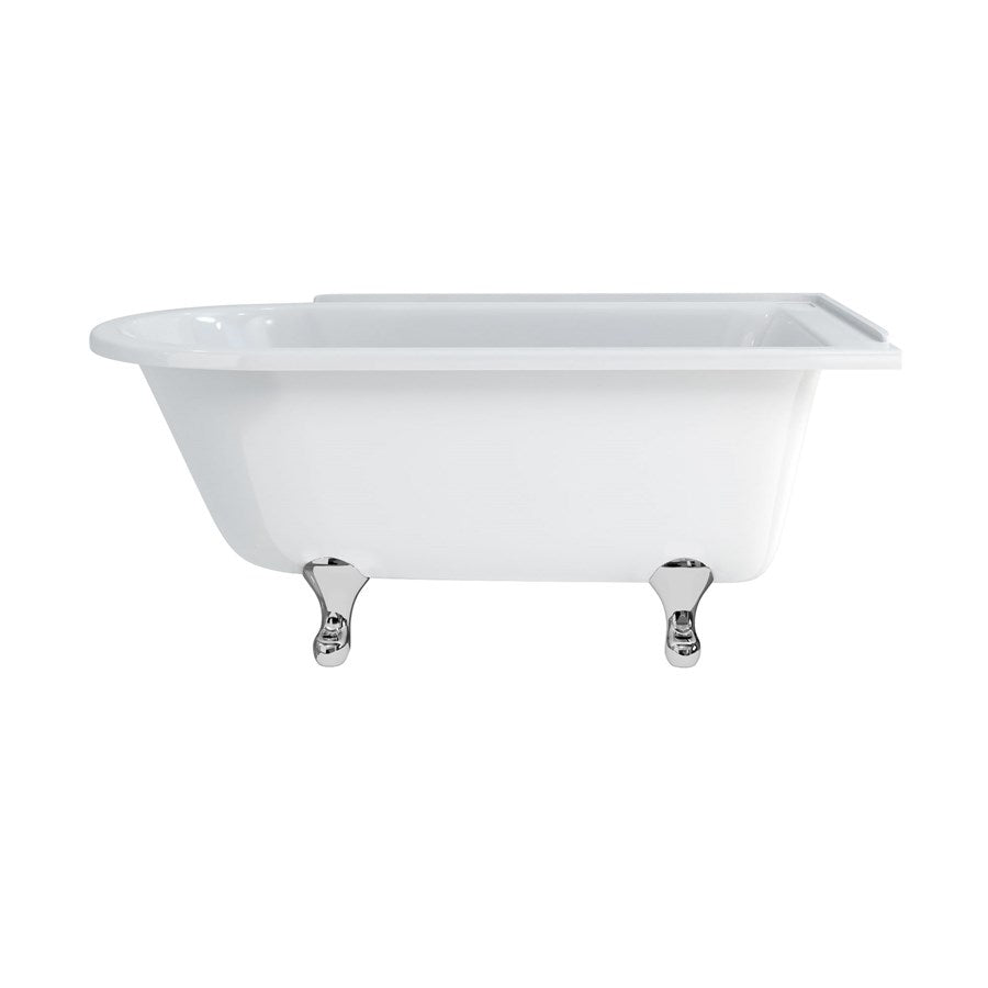 Burlington Hampton 150cm Showering Bath with Standard Feet