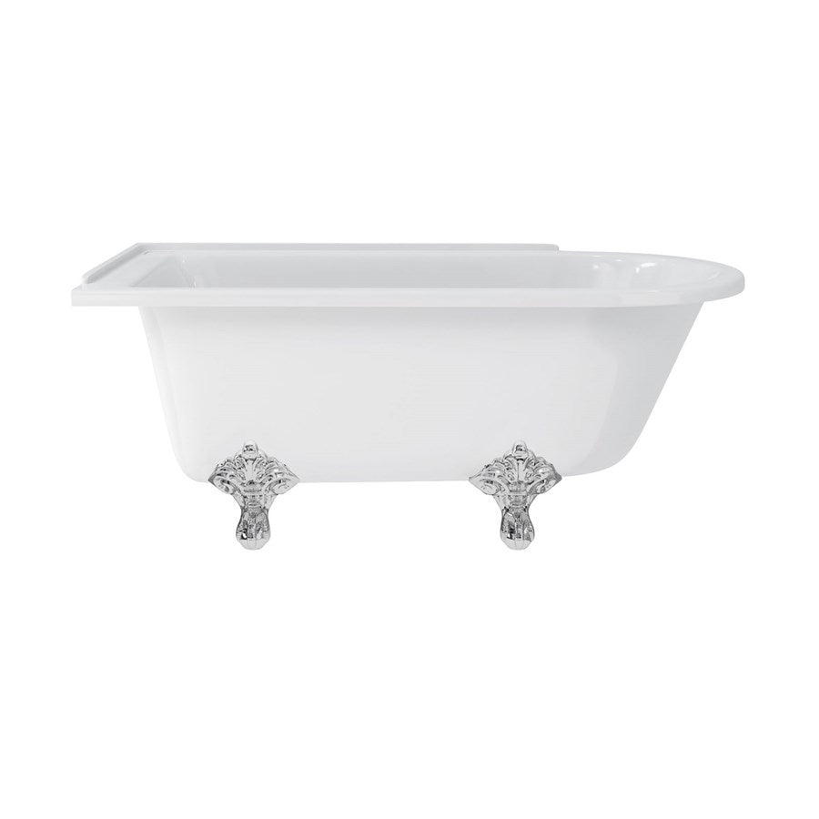Burlington Hampton 150cm Showering Bath with Standard Feet
