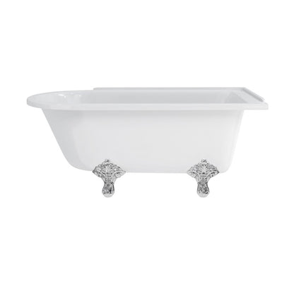 Burlington Hampton 150cm Showering Bath with Standard Feet