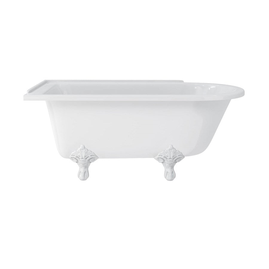 Burlington Hampton 150cm Showering Bath with Standard Feet