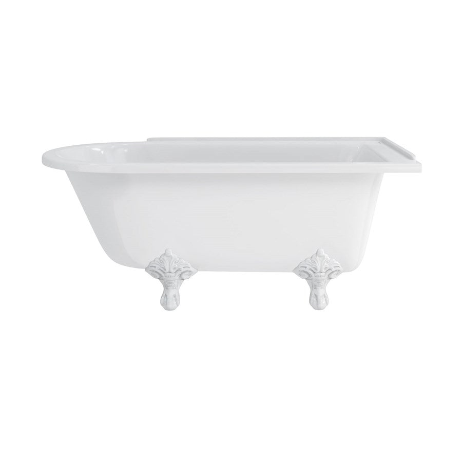 Burlington Hampton 150cm Showering Bath with Standard Feet