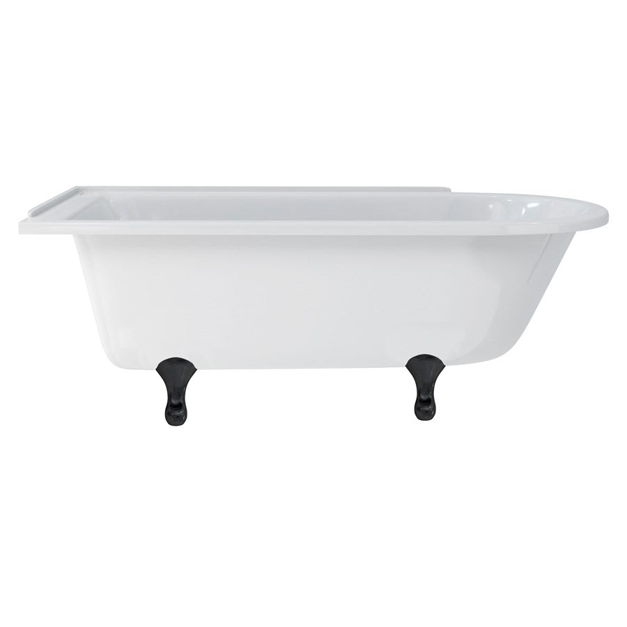 Burlington Hampton 170cm Showering Bath with Standard Feet