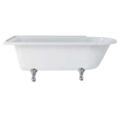 Burlington Hampton 170cm Showering Bath with Standard Feet