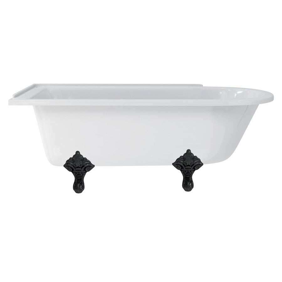 Burlington Hampton 170cm Showering Bath with Standard Feet