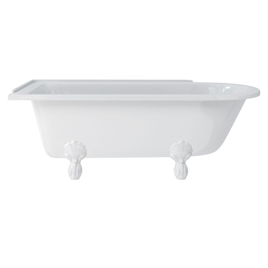 Burlington Hampton 170cm Showering Bath with Luxury Feet