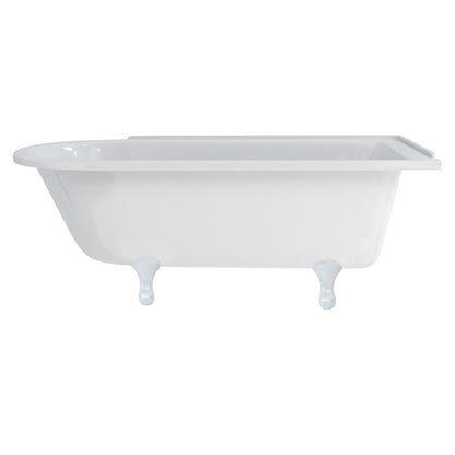 Burlington Hampton 170cm Showering Bath with Standard Feet