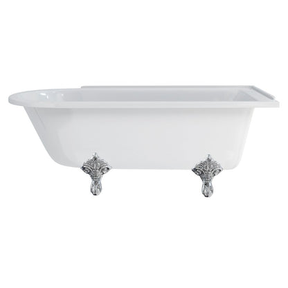 Burlington Hampton 170cm Showering Bath with Standard Feet